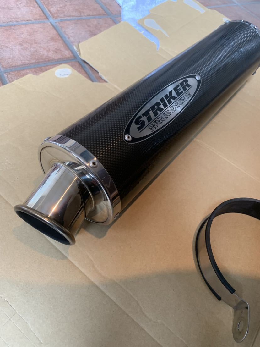 サイレンサー 60.5 カーボン STRIKER ☆ストライカークリアカーボン