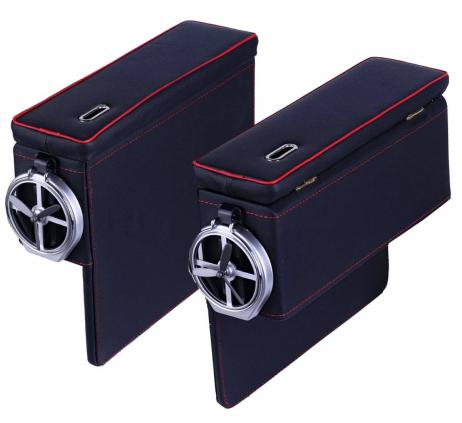 アームレスト 隙間アームレスト 車用収納ポケット 車用 ブラック 2色 