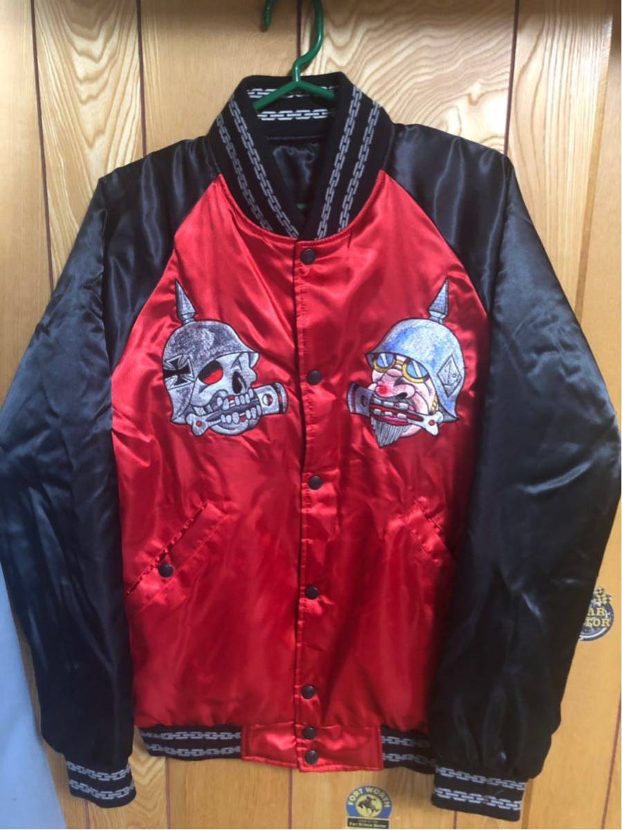 RED TAIL レッドテイル スカジャン リバーシブル Mサイズ バイカー