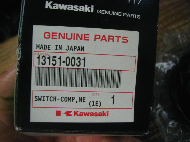 その他  37508☆1400GT-R/ZZR1400/ZX-14R☆未使用・ニュートラルスイッチ