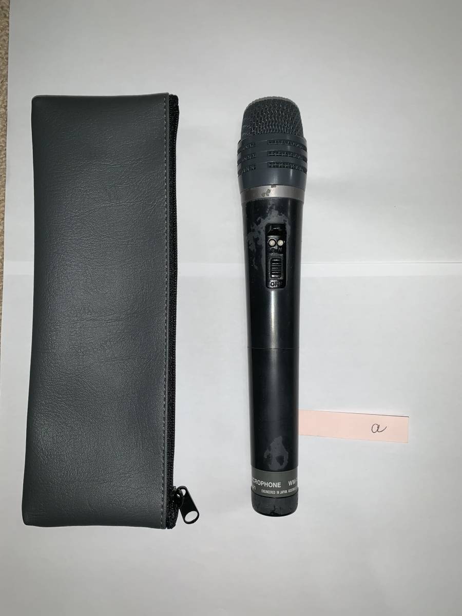 楽器・機材 【動作確認済】TOA ワイヤレスマイク WM-1210 7887