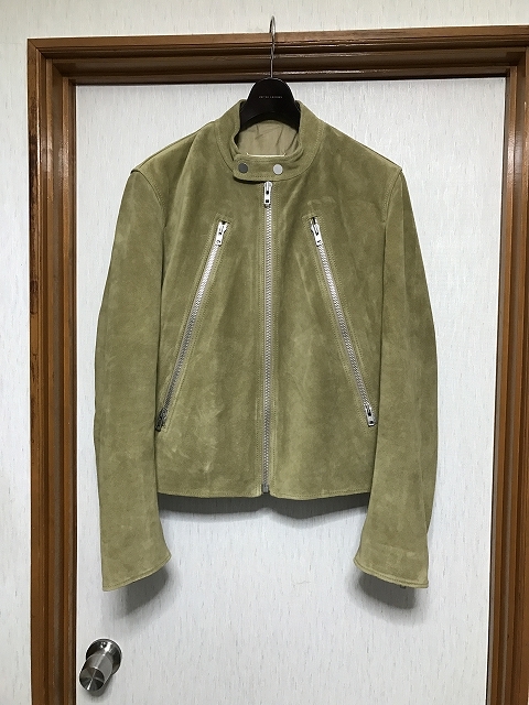 Maison Margiela スエード ハの字　46サイズ 46 新品 19ss MAISON MARGIELA スエード 八の字 レザージャケット
