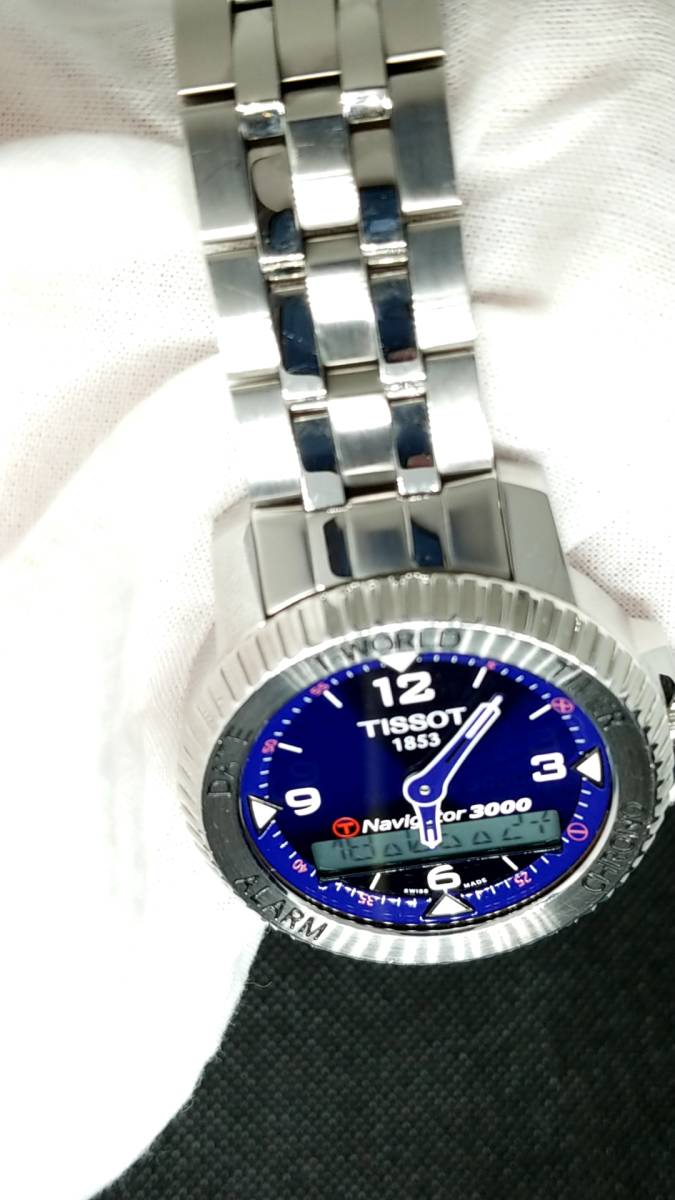 ☆美品☆TISSOT T-TOUCH Navigator 3000 タッチセンサー Z270/370☆ティソ☆