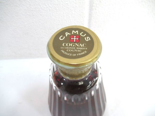 古酒 CAMUS カミュ CARAFE カラフェ Baccarat バカラ ボトル COGNAC