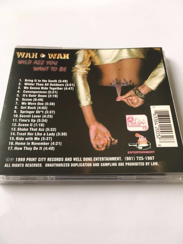 洋楽 WAH WAH Wild Azz You Want To Be Wah-Wah – Wild Azz You Want To Be – Cassette (Album), 1999