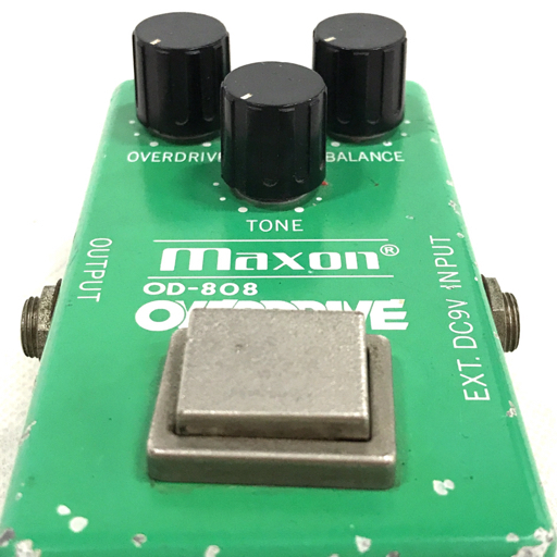 MAXON Maxon OD-808 OVER DRIVE エフェクター ギター・ベース用 動作