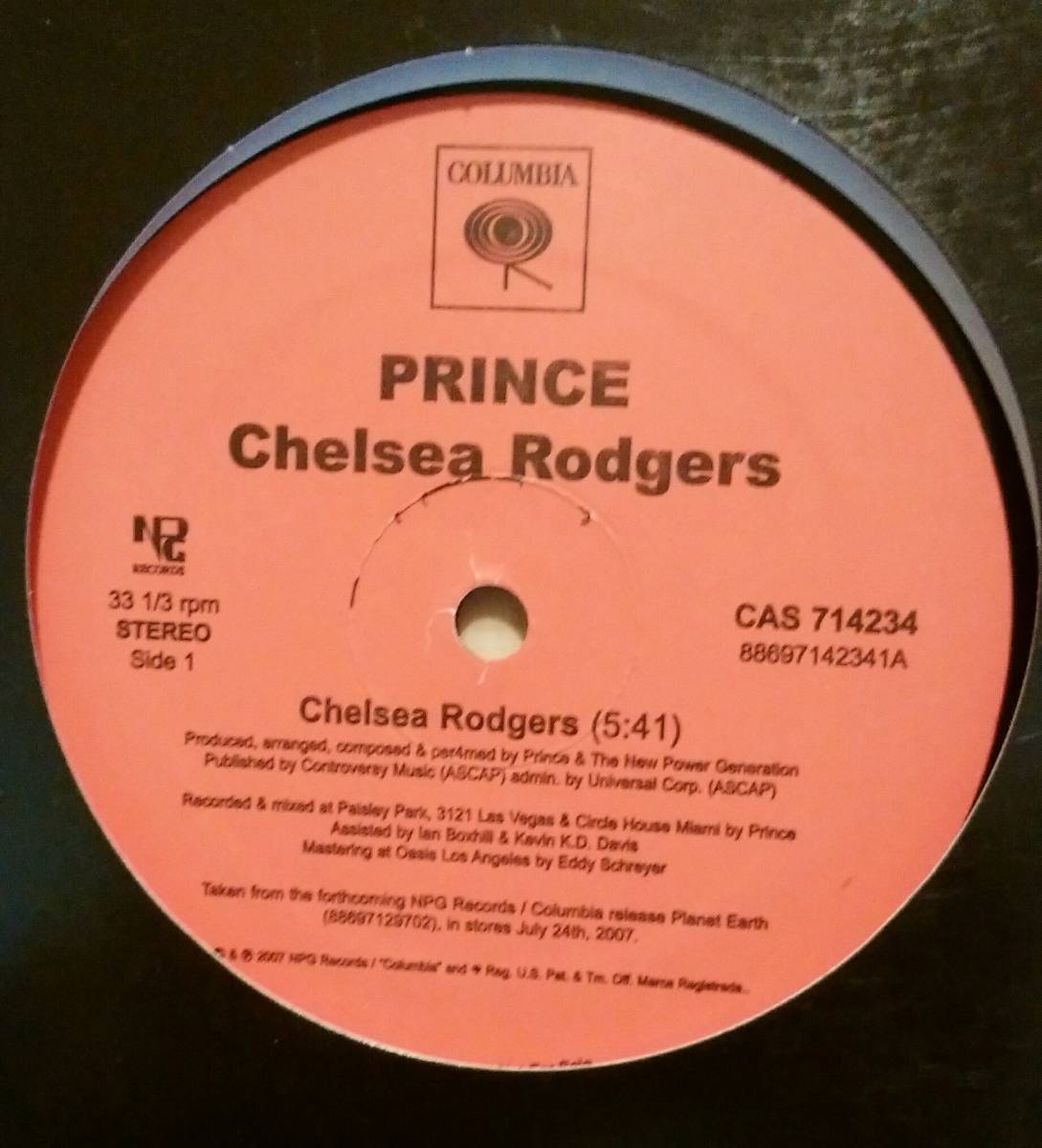 洋楽 Prince Chelsea Rodgers & Mr. Goodnight prince / chelsea rodgers & mr.goodnight