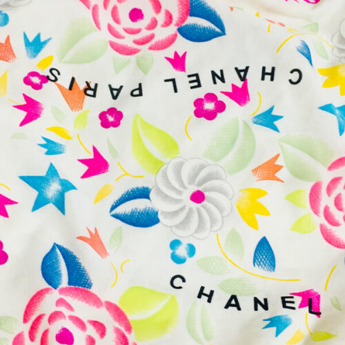 CHANEL シャネル 水着 ヴィンテージ 白 CC ココマーク カップ付 スイム 