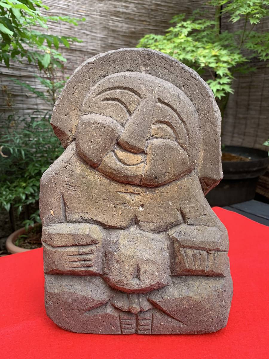 田の神様 タノカンサァ 道祖神 ☆希少 大型 田の神様 石仏 道祖神 九州