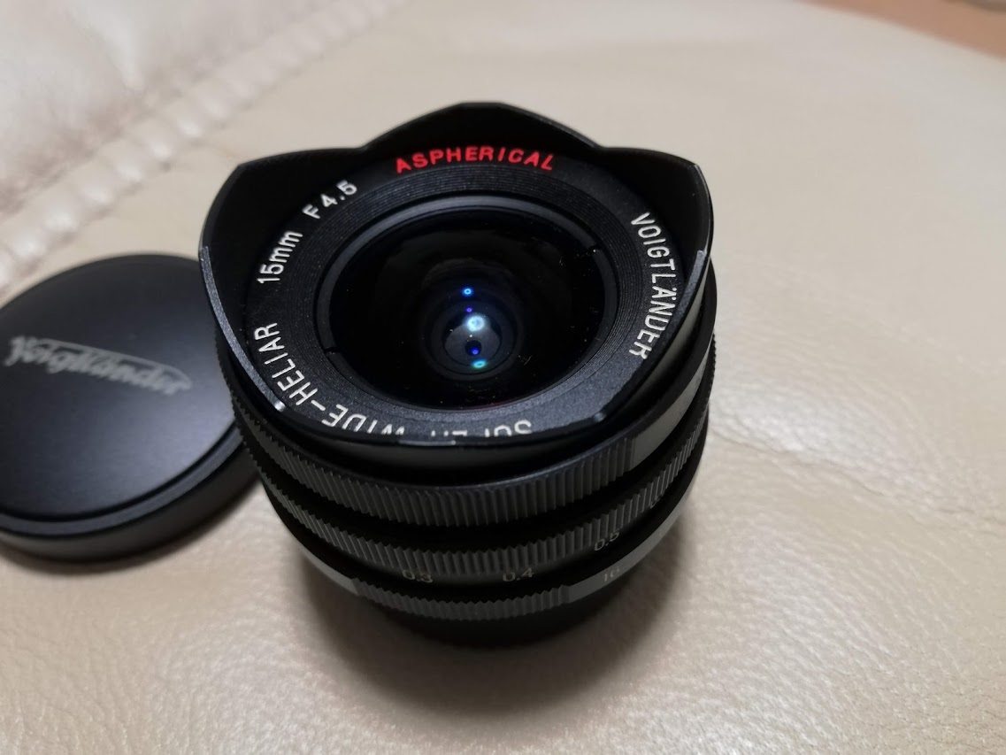 15mm Voigtlander Super SUPER Lens III Aspherical WIDE-HELIAR f⁄4.5