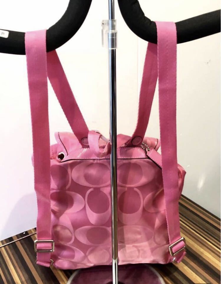 1218な32 コーチ☆COACH リュックサック リュック バックパック 