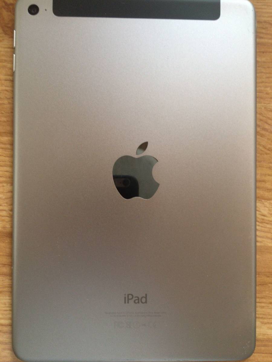 iPad mini 4 Wi-Fi + Cellular 128GB (Space gray) : Unbox (Thailand