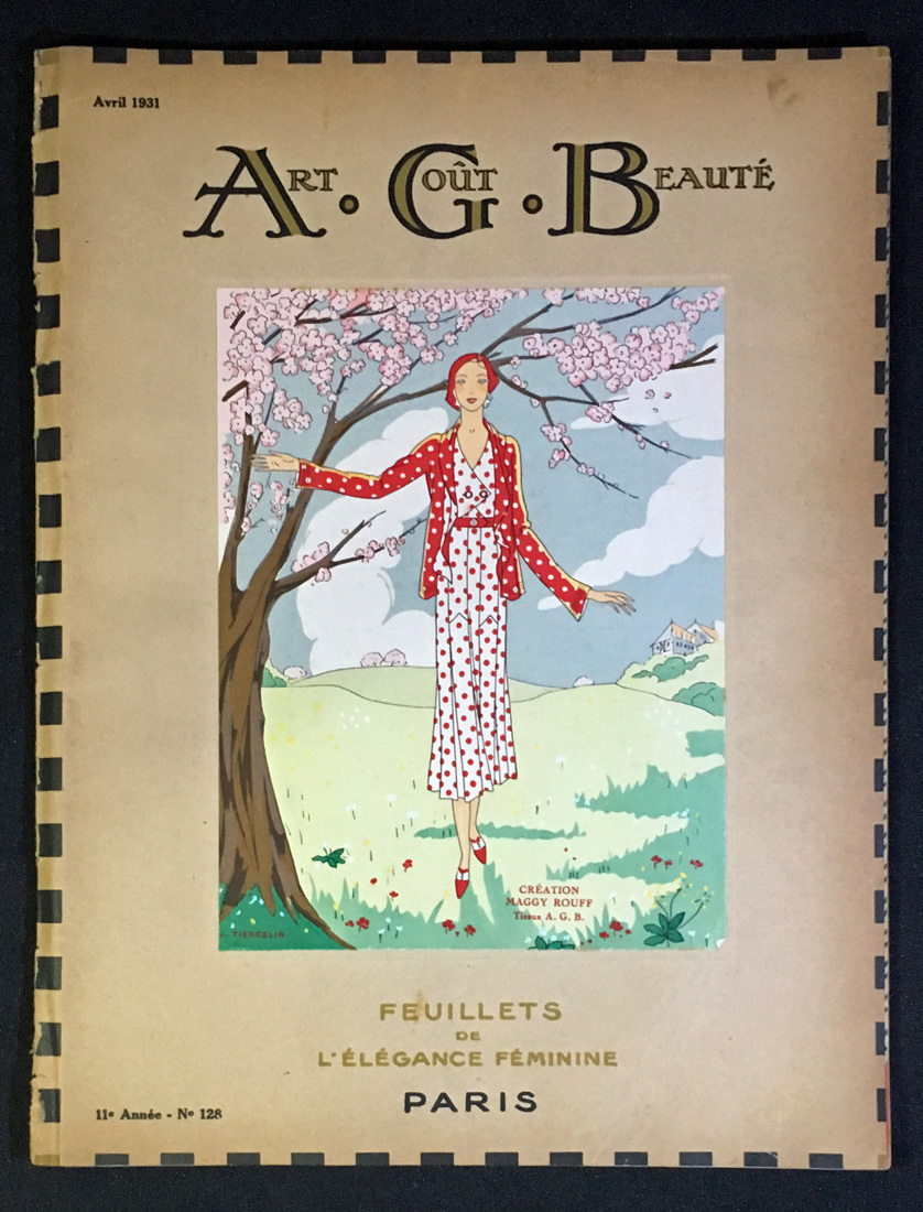戦前パリファッション誌10 Art Gout Beaute 1931 4 46頁 アールデコ モダンガール イラスト 挿絵 広告 モダニズム スポーツ ゴルフ 外国語雑誌 売買されたオークション情報 Yahooの商品情報をアーカイブ公開 オークファン Aucfan Com