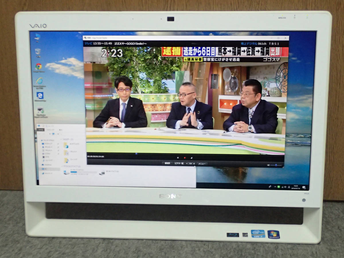 Core VAIO i7 SONY FRONTER デスクトップPC HDD無し 12GB 3.40GHz 0