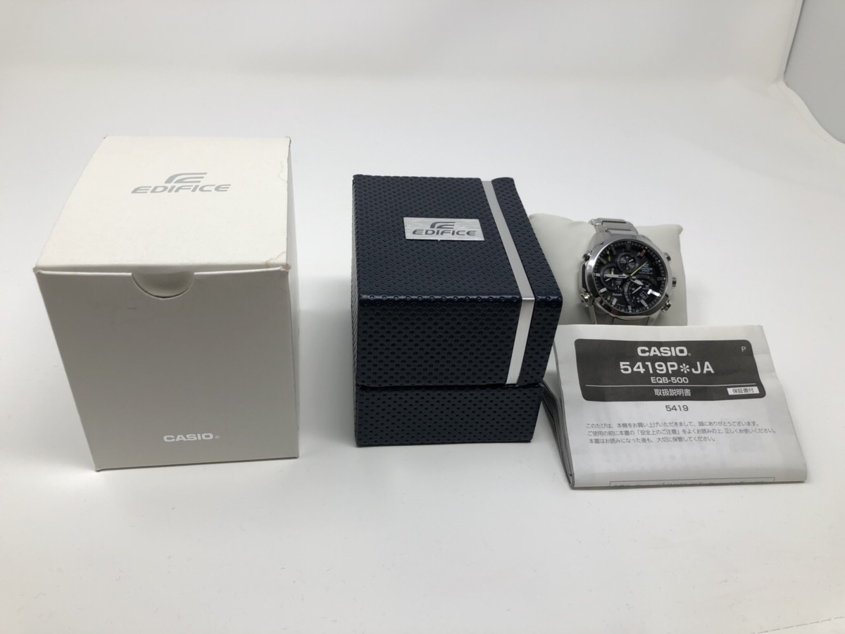 エディフィス EDIFICE CASIO ソーラー カシオ | Bluetooth搭載 腕時計 