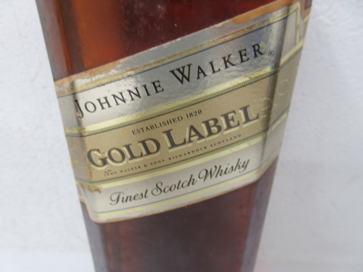 古酒 ジョニーウォーカー ゴールドラベル 18年 JOHNNIE WALKER GOLD
