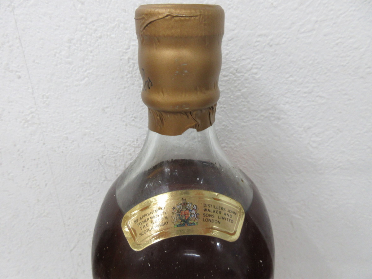 古酒 ジョニーウォーカー ゴールドラベル 18年 JOHNNIE WALKER GOLD