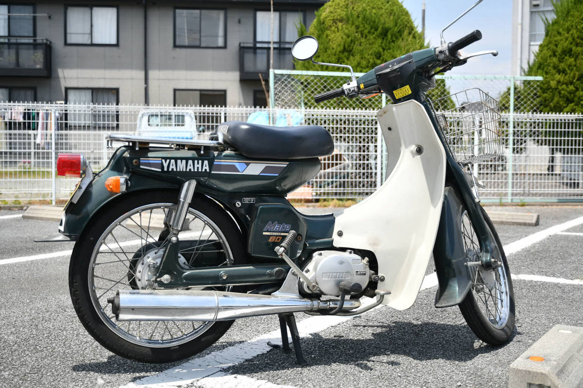 MATE メイト ヤマハ（YAMAHA） ヤマハ メイト80 V80・新登場のカタログ 