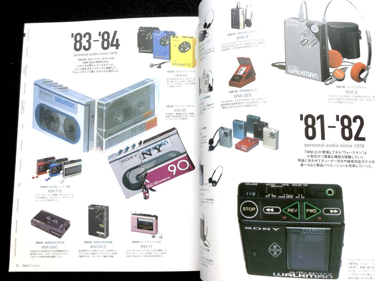 社史】ソニー クロニクル 2010 - 製品の歴史でつづるソニーの足跡と