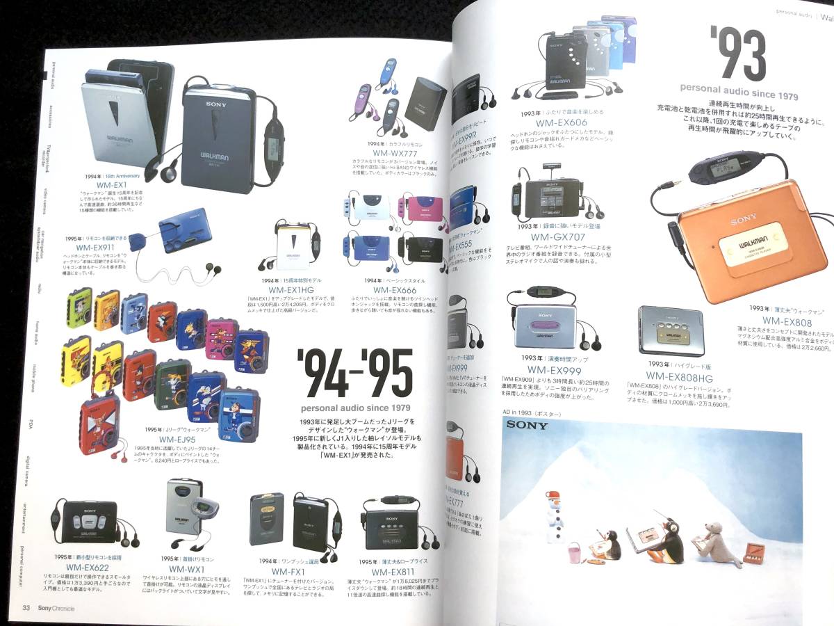 社史】ソニー クロニクル 2010 - 製品の歴史でつづるソニーの足跡と