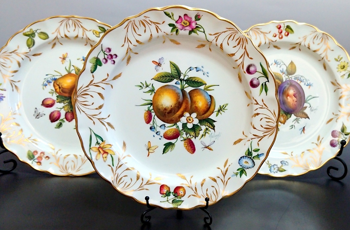 ロイヤルウースター 金彩 Royal Worcester 花柄 ROYAL Reichenbach 