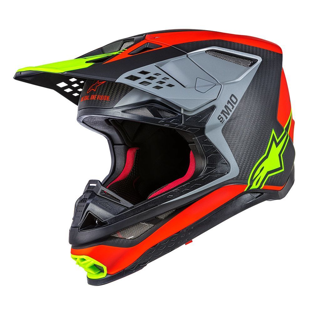 ☆ アルパインスターズ Alpinestars Limited Edition Supertech M10 Anaheim Helmet MX モトクロス エンデューロ カーボン ヘルメット ☆