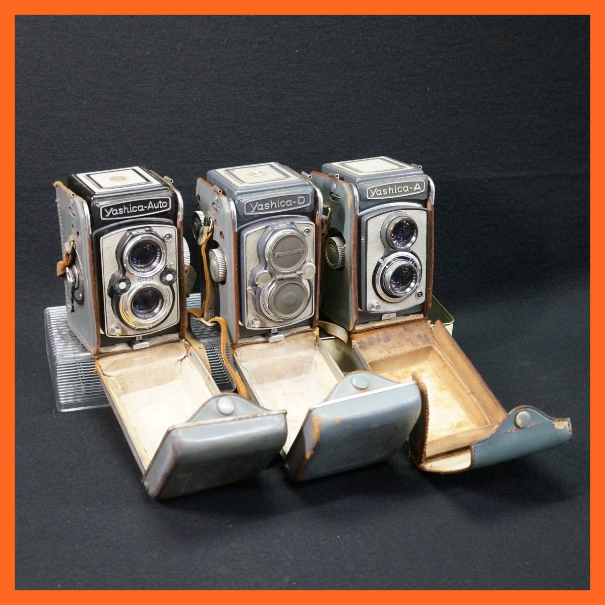 yashica】二眼レフ yashica-Auto ヤシカオート / yashica-D /yashica-A