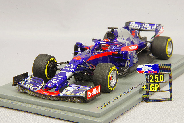 ボード付 新品 1/43 スパーク レッドブル トロロッソ ホンダ STR14
