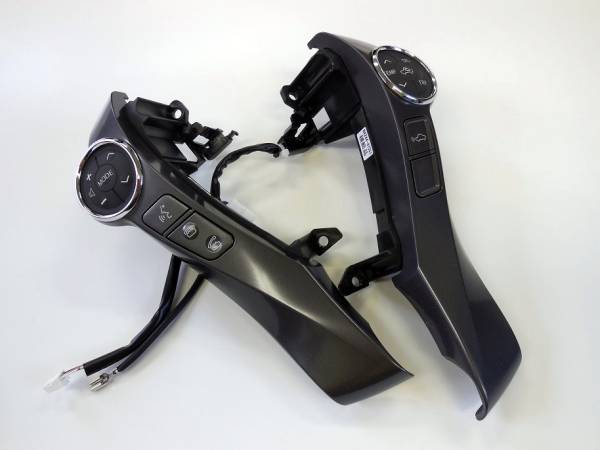 税込/新品】40系プリウスα G's 純正ステアリングスイッチ メッキリング