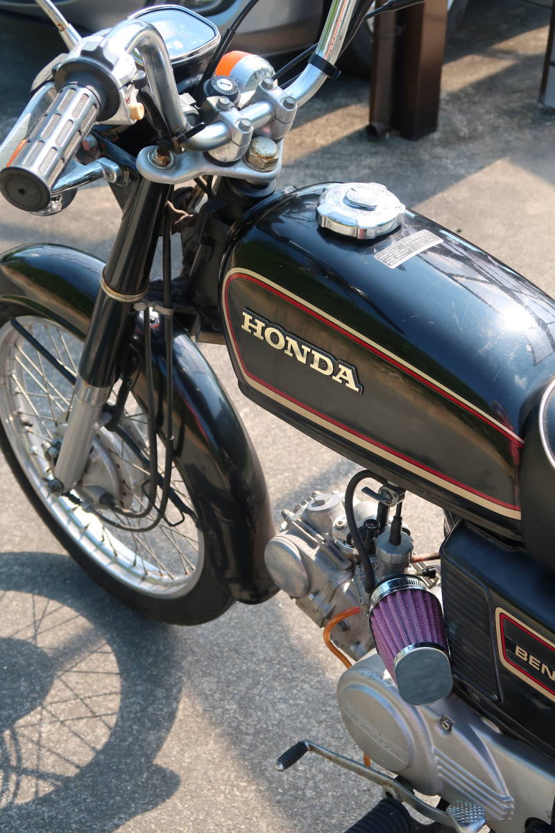 CD90ベンリィ　JUNビッグバルブ105cc、PE24、スーパートラップ付き