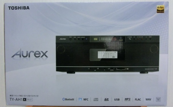 Ty ak21 東芝 ラジカセ Aurex 東芝 TOSHIBA ハイレゾ対応 CDラジカセ