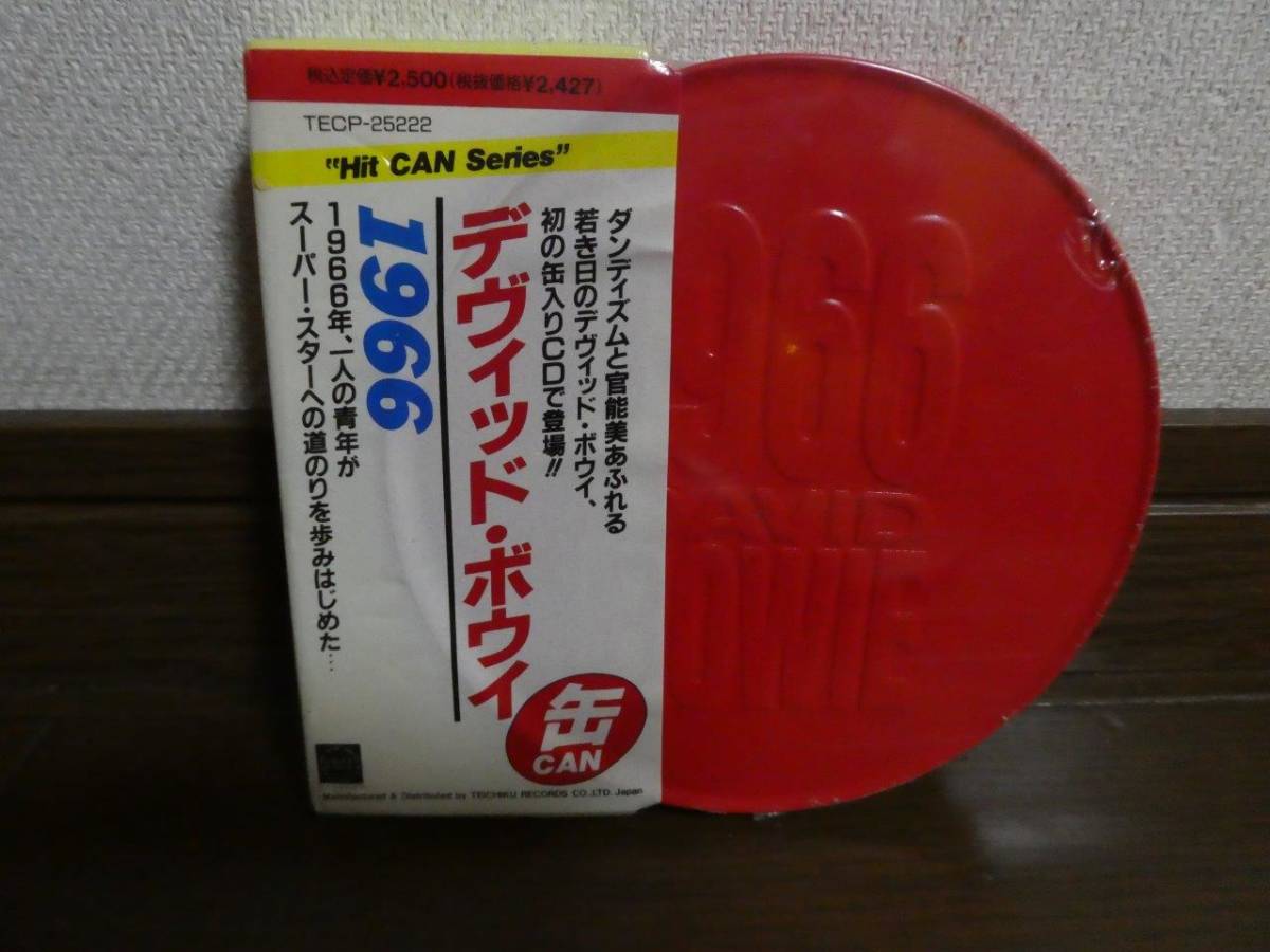 デヴィッド•ボウイ缶David Bowie 1966 未開封TECP-25222