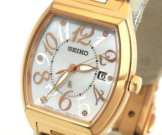 ☆1円～【超美品】SEIKO セイコー ルキア SSVN028 V137-0CE0  