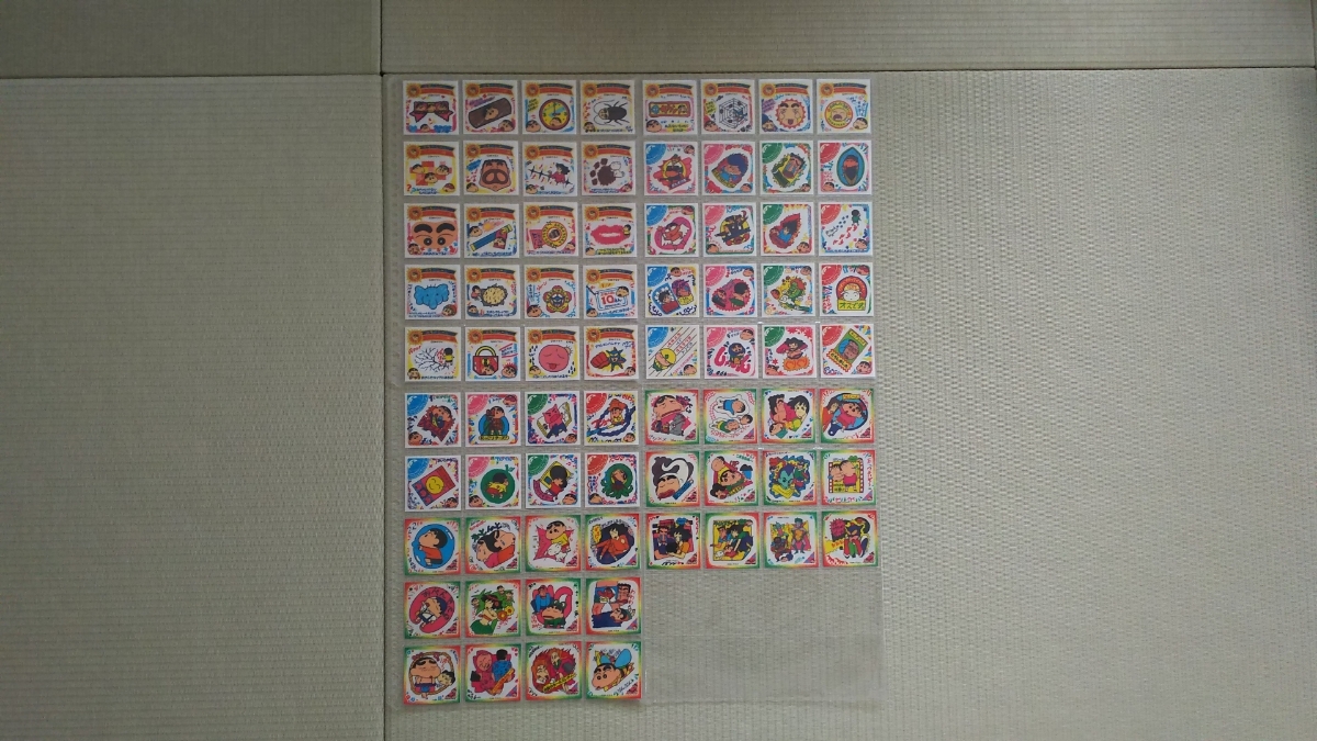 正規品，新作 ロッテ クレヨンしんちゃん オラのシール 全72種類 完全フルコンプ No.1-72まとめ売り マイナーシール ビックリマンチョコ シール(その他)｜売買されたオークション情報、yahooの商品情報をア その他