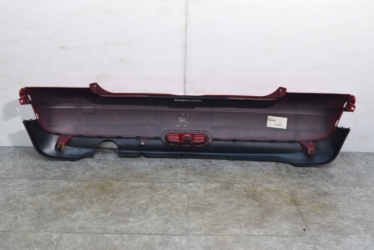 ミニ MINI R56 ミニ用リアバンパーライト R57専用 Ｏ２センサー交換 【程度良好品】MINI R56 ミニワン 純正 リアバンパー 点灯確認済み バックフォグランプ付 チリレッド 交換用 即納可能 品番:2139195005