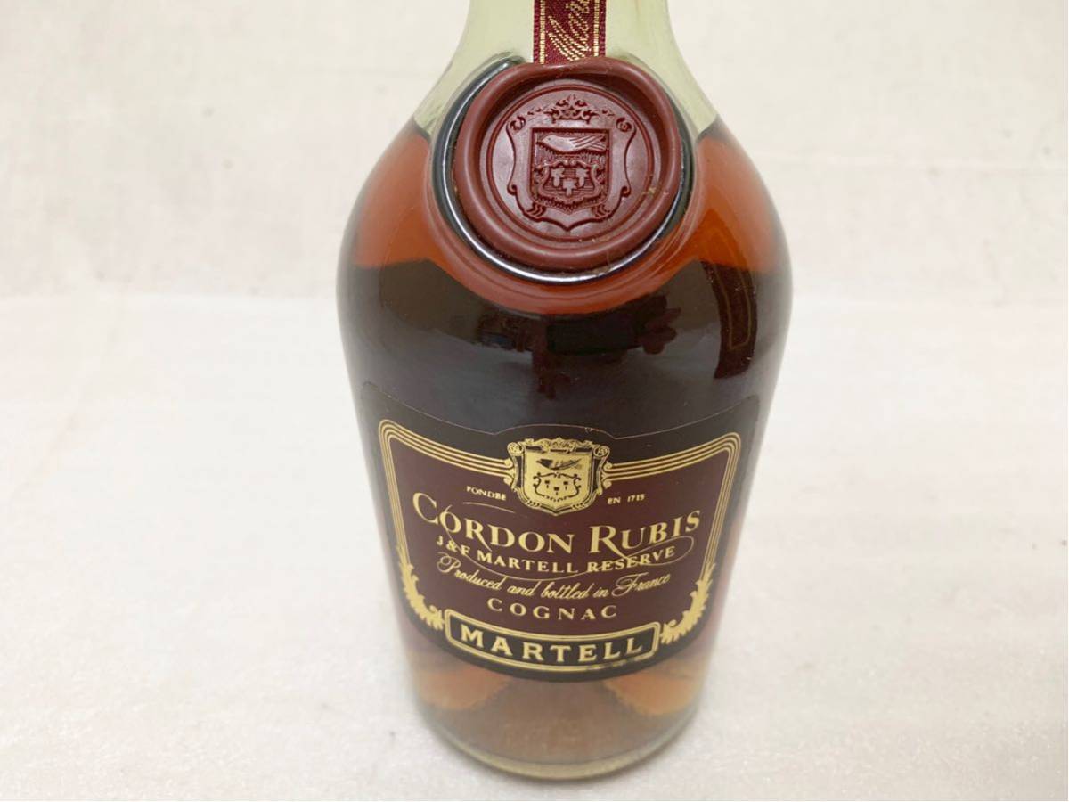 飲料 MARTELL CORDON RUBIS マーテル コルドンルビー 700ml/40%☆AY134004