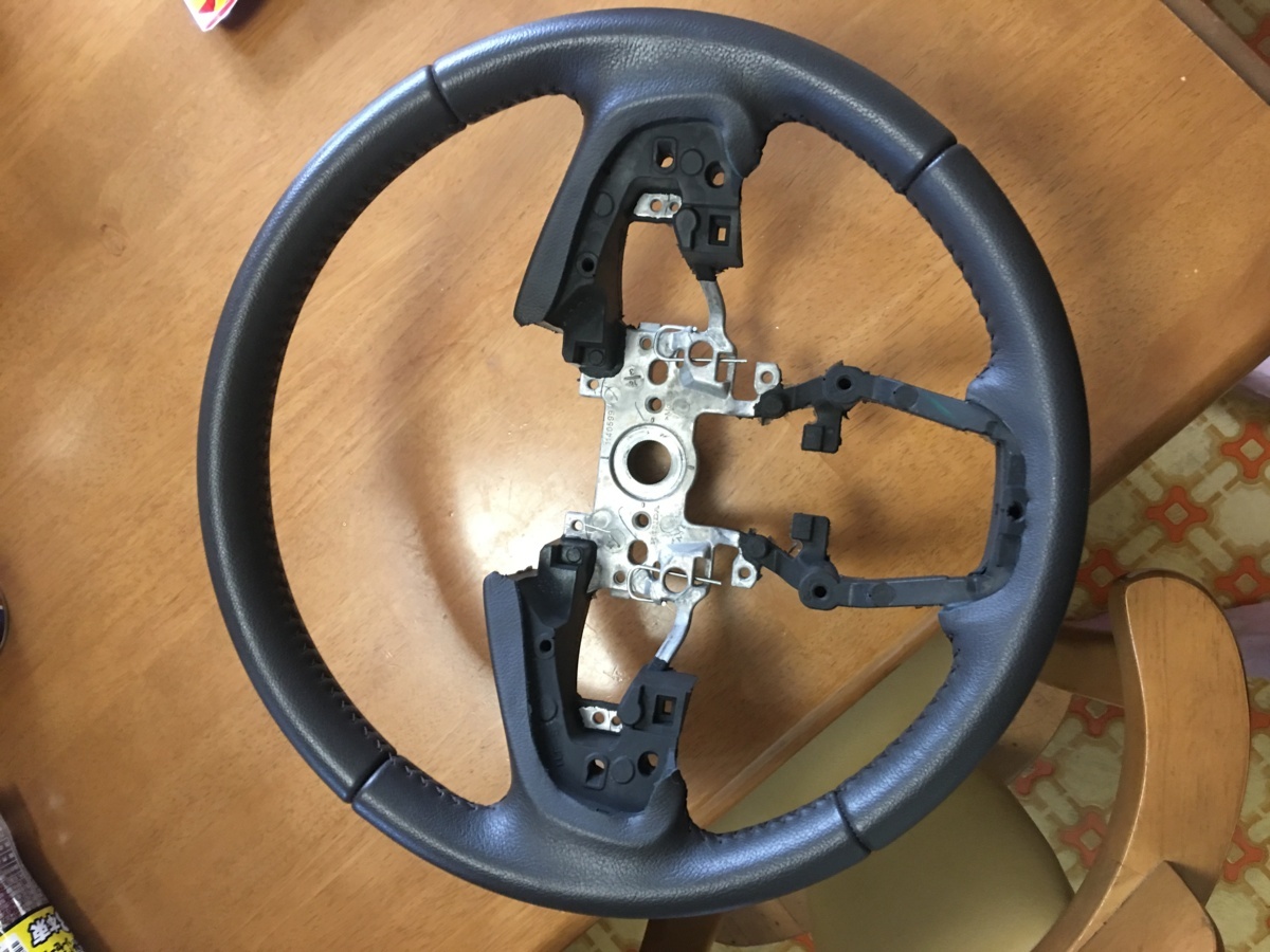 値下げ 中古 N-BOX 本革巻きステアリング JF3 JF4 ホンダ純正
