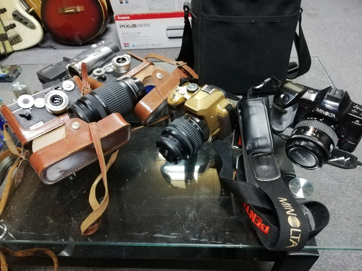ジャンク まとめ売り フィルムカメラ - メルカリ カメラ レンズ 