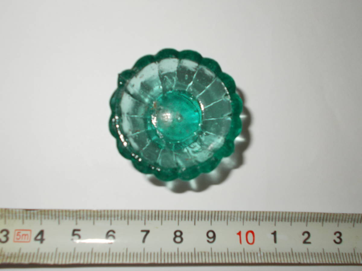 ペロペロ 駄菓子屋 - とろとろガラス 昭和レトロ 舐め菓子器 気泡
