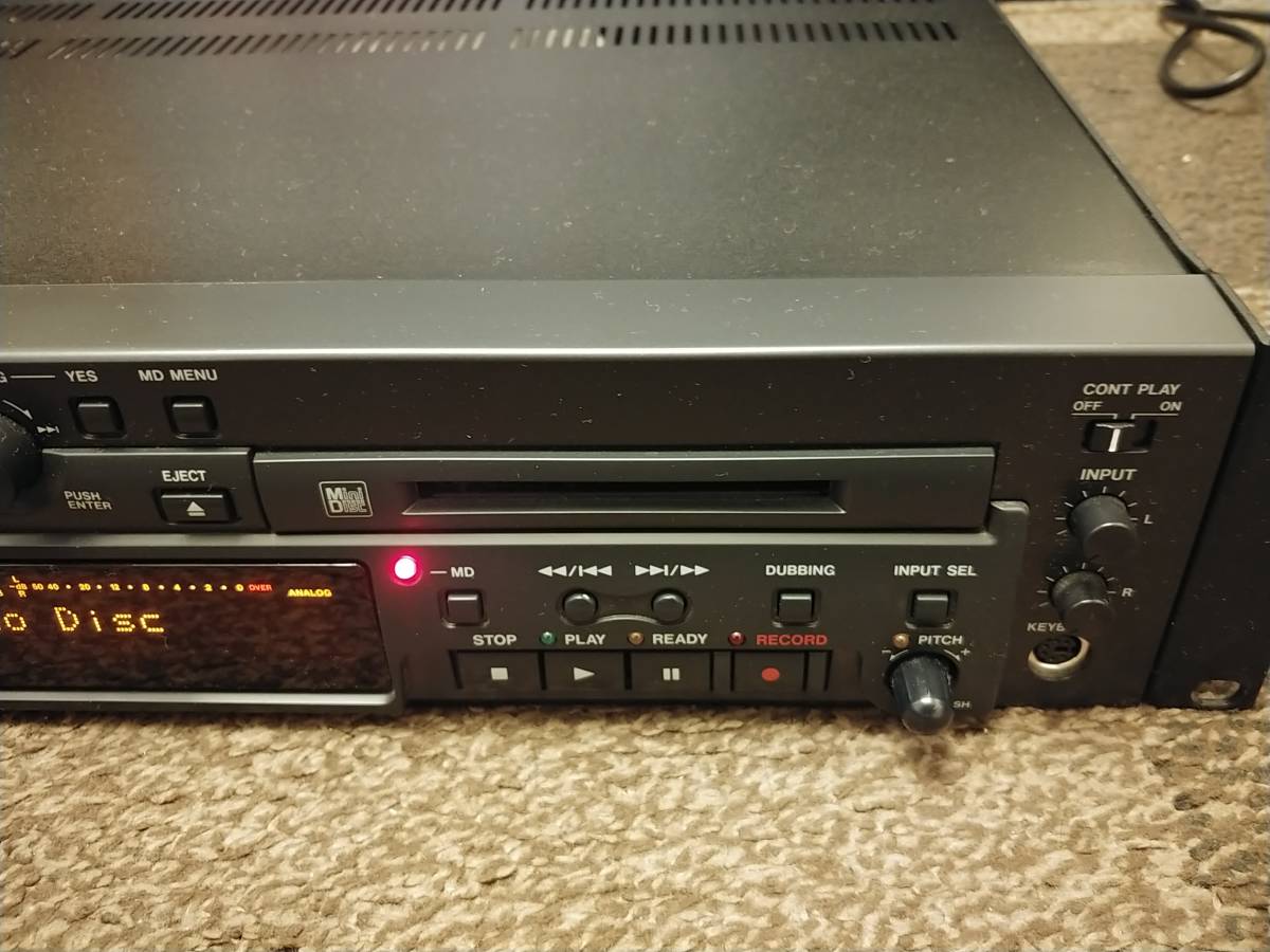 TASCAM CDデッキ MD-CD1MK2 美品TASCAM - MD-CD1MKⅡ Player MD