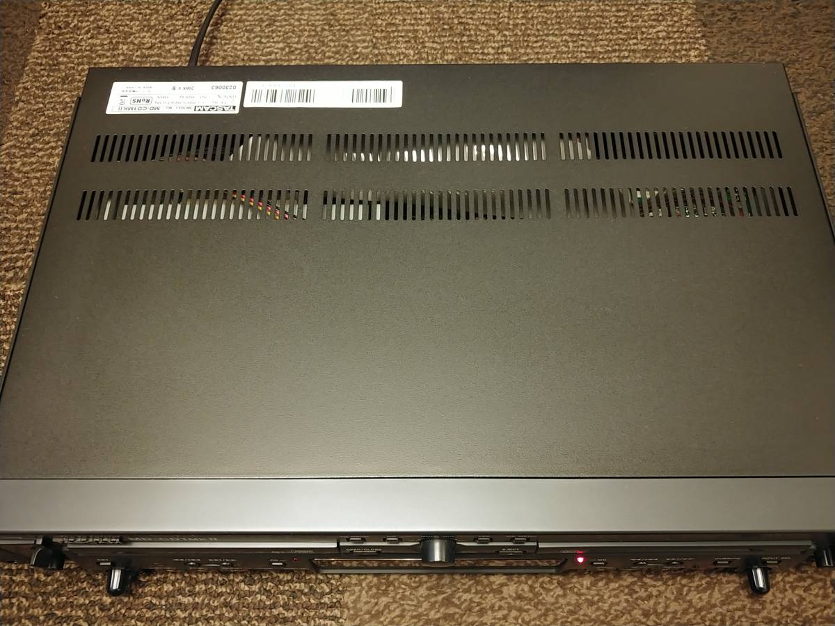 TASCAM CDデッキ MD-CD1MK2 美品TASCAM - MD-CD1MKⅡ Player MD