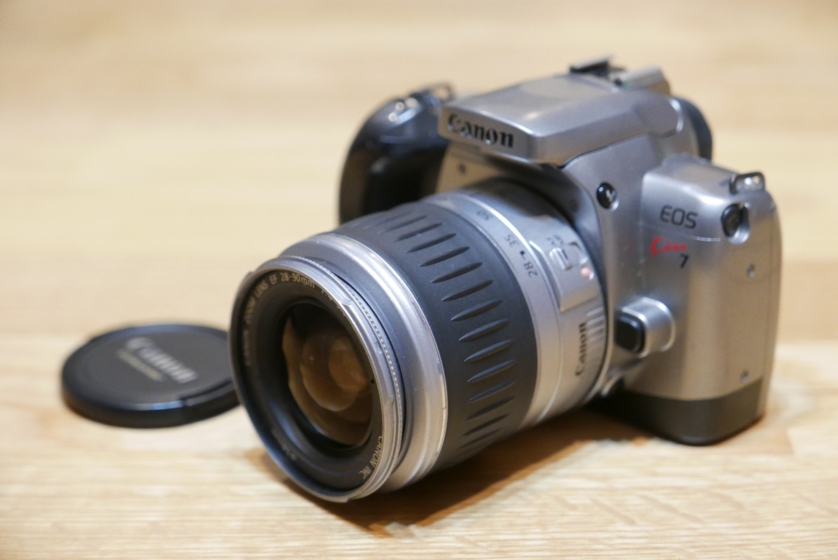 Cannon キャノン 一眼レフ フィルムカメラ EOS Kiss7 ⁄ レンズ EF 28