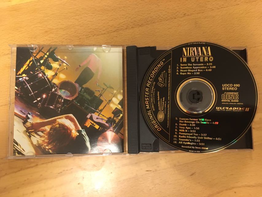 ニルヴァーナ／Nirvana ／In Utero／イン・ユーテロ (MFSL 24K Gold CD