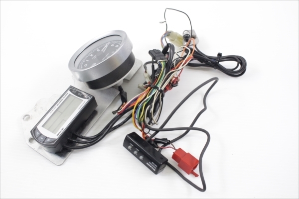 1円スタート：X4[31社外PIVOT・ACTIVEメーターセット ピボット アクティブ]検CB1300｝A