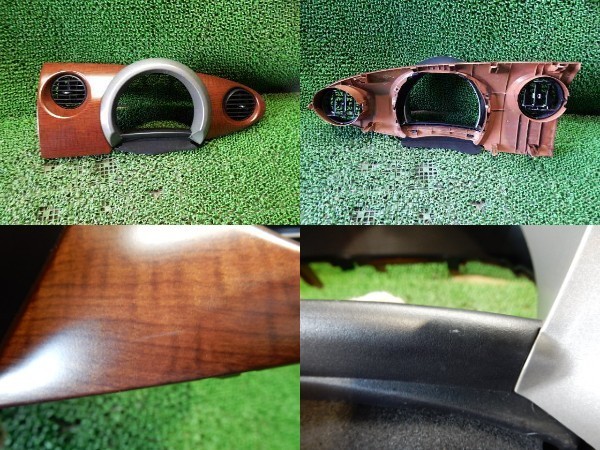 □ ダイハツ ミラ・ジーノ L650S 純正木目調内装パネルセット 中古