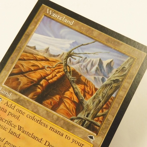 nA378o [人気] MTG 土地 不毛の大地 Wasteland 英語版 TMP アンコモン
