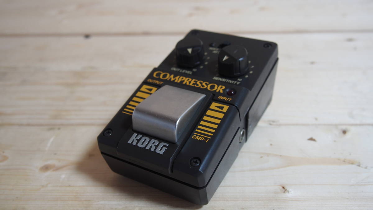 ☆希少 KORG コルグ CMP-1 コンプレッサー COMPRESSOR BOOWY布袋
