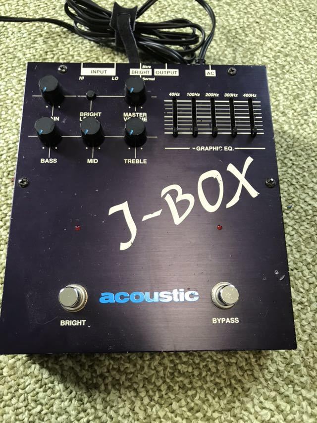 acoustic J-BOX ベース用プリアンプ Base Musical Instruments