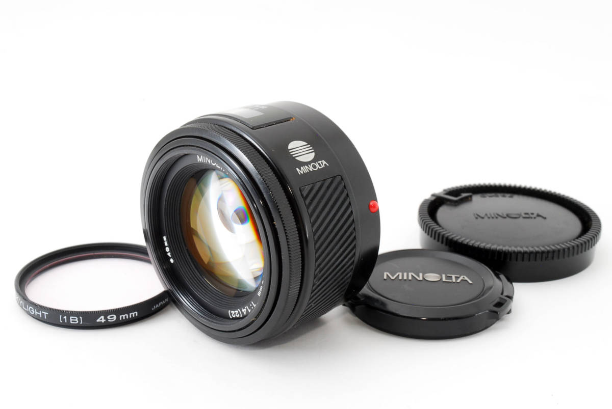 ☆即決☆価格交渉あり☆ミノルタ Minolta AF 50mm F1.4 単焦点レンズ