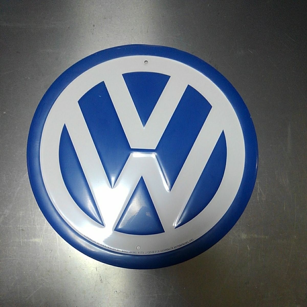 VW ワーゲンバス レトロ ブリキ看板 メタルサイン フォルクスワーゲン